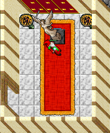 The royal throne room