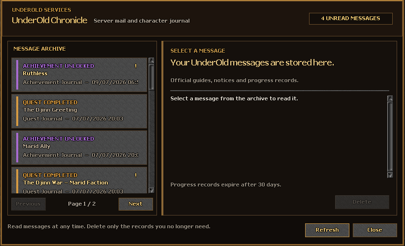 UnderOld Chronicle