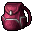 Pink Leather Backpack